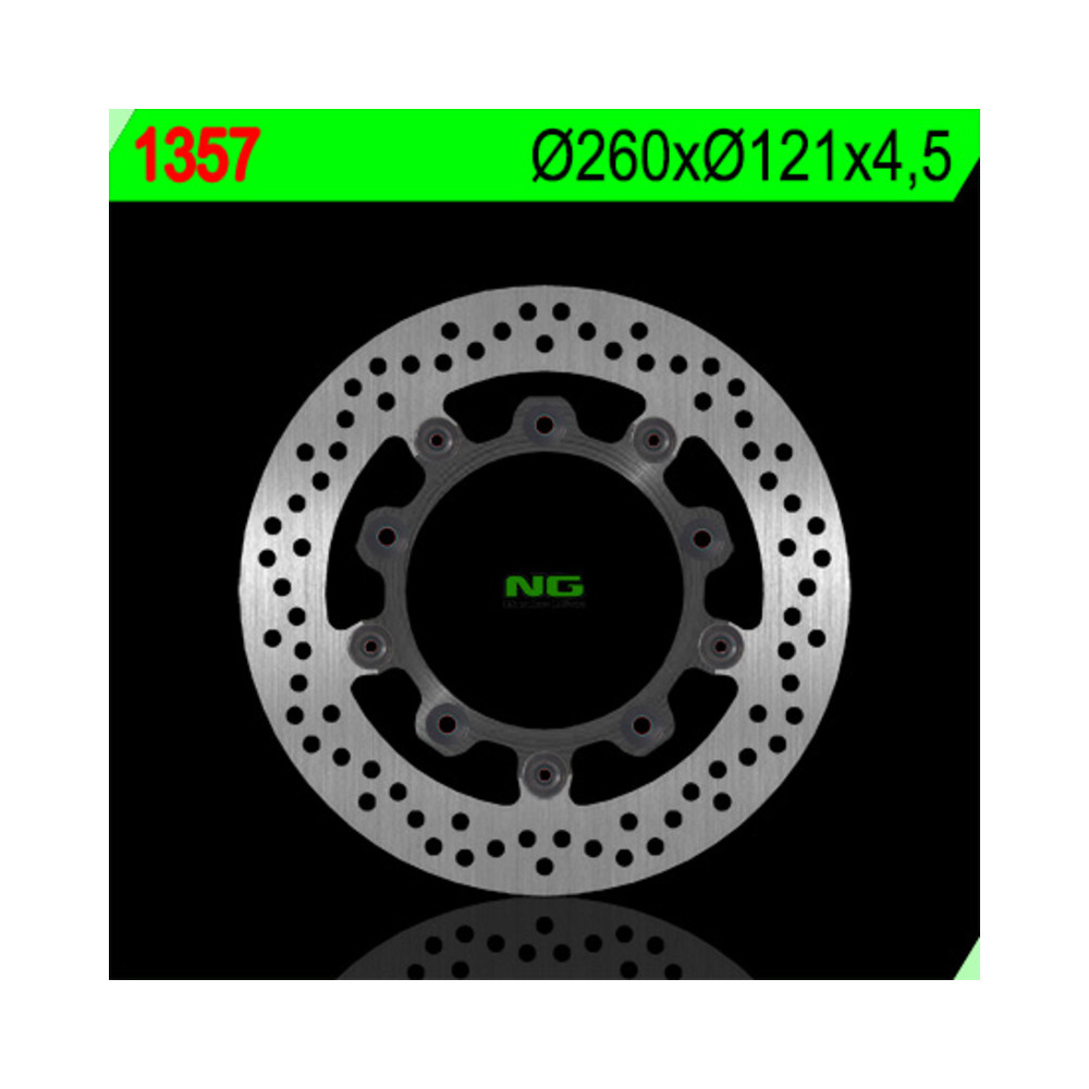 Disque de frein NG BRAKES rond flottant