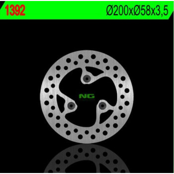 Disque de frein NG BRAKES rond fixe