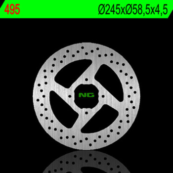 Disque de frein NG BRAKES rond fixe