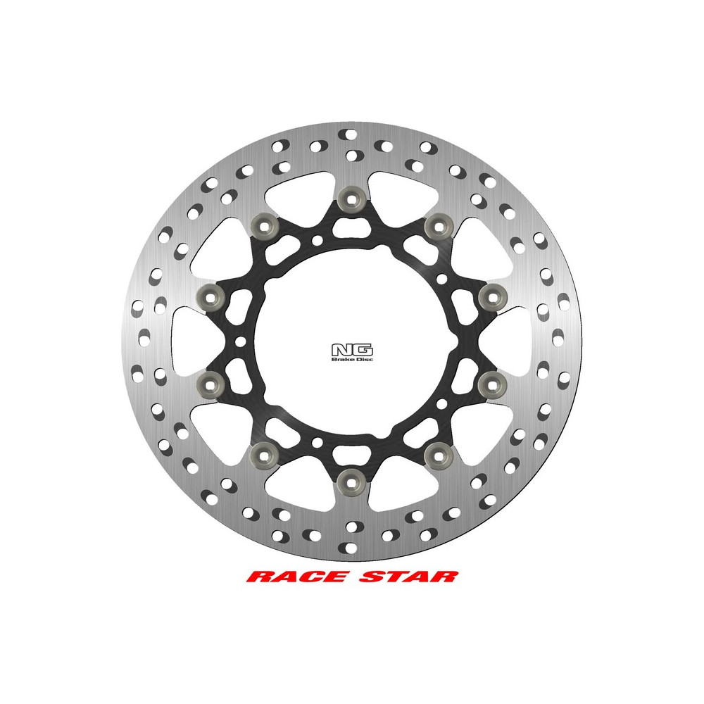 Disque de frein NG BRAKES Race Star rond flottant