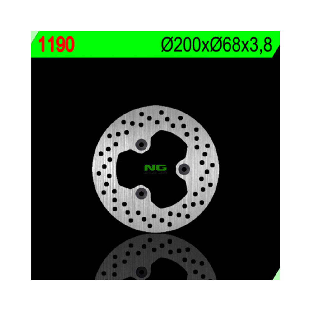 Disque de frein NG BRAKES rond fixe
