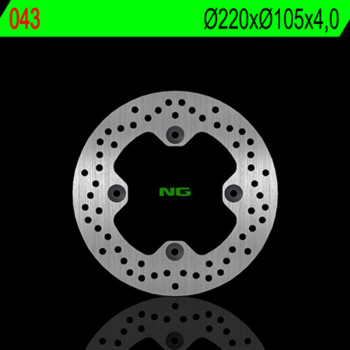 Disque de frein NG BRAKES rond fixe