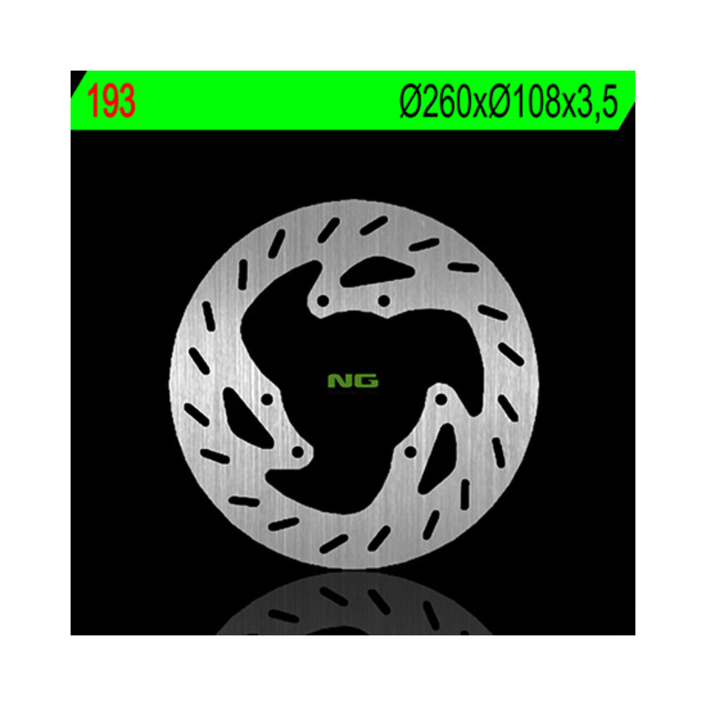 Disque de frein NG BRAKES rond fixe