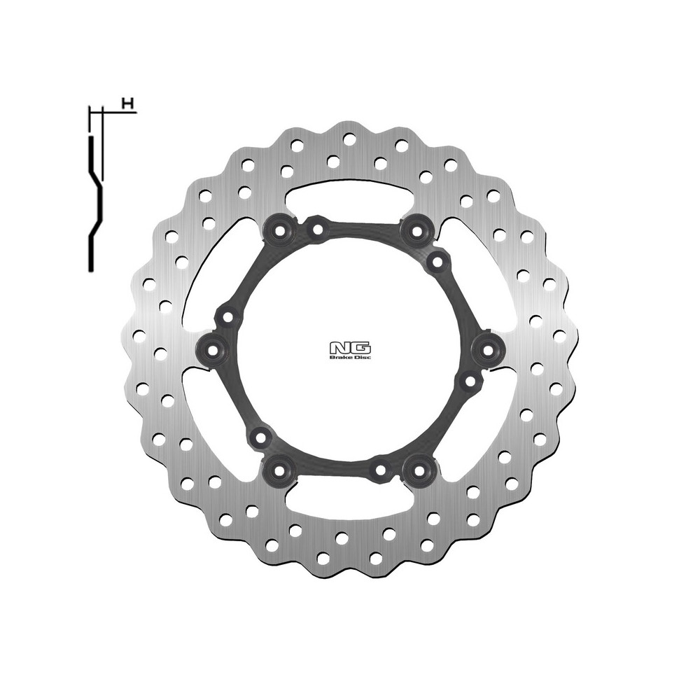Disque de frein NG BRAKES pétale flottant
