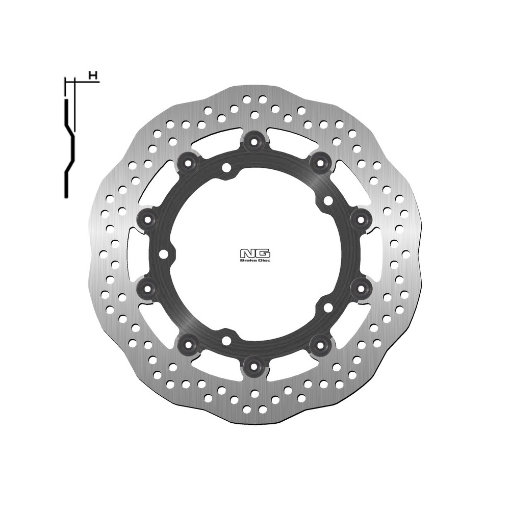 Disque de frein NG BRAKES pétale flottant