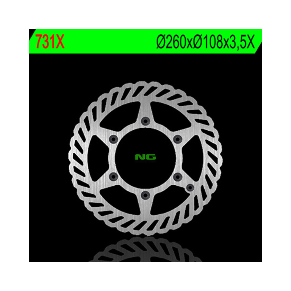Disque de frein NG BRAKES pétale fixe