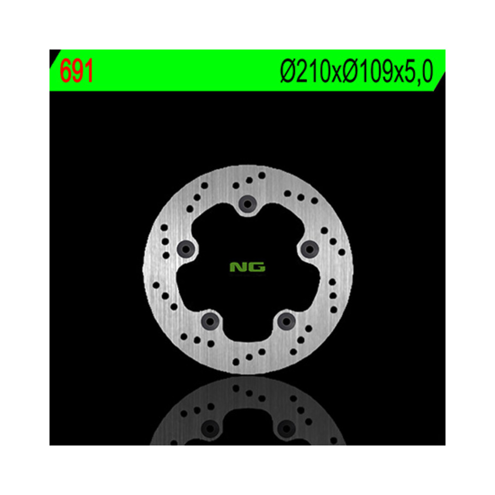 Disque de frein NG BRAKES rond fixe