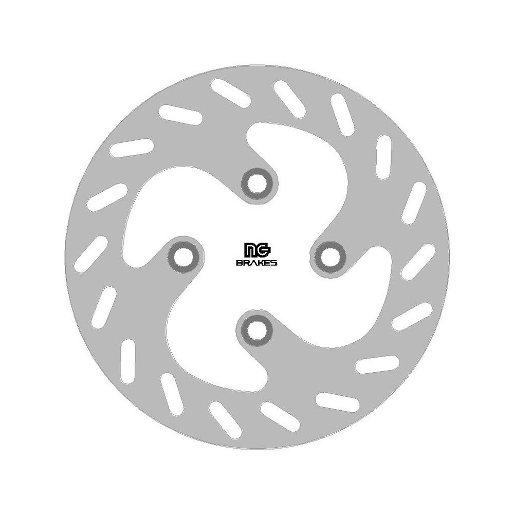 Disque de frein NG BRAKES rond fixe - avant