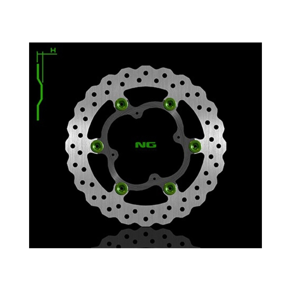Disque de frein NG BRAKES pétale flottant