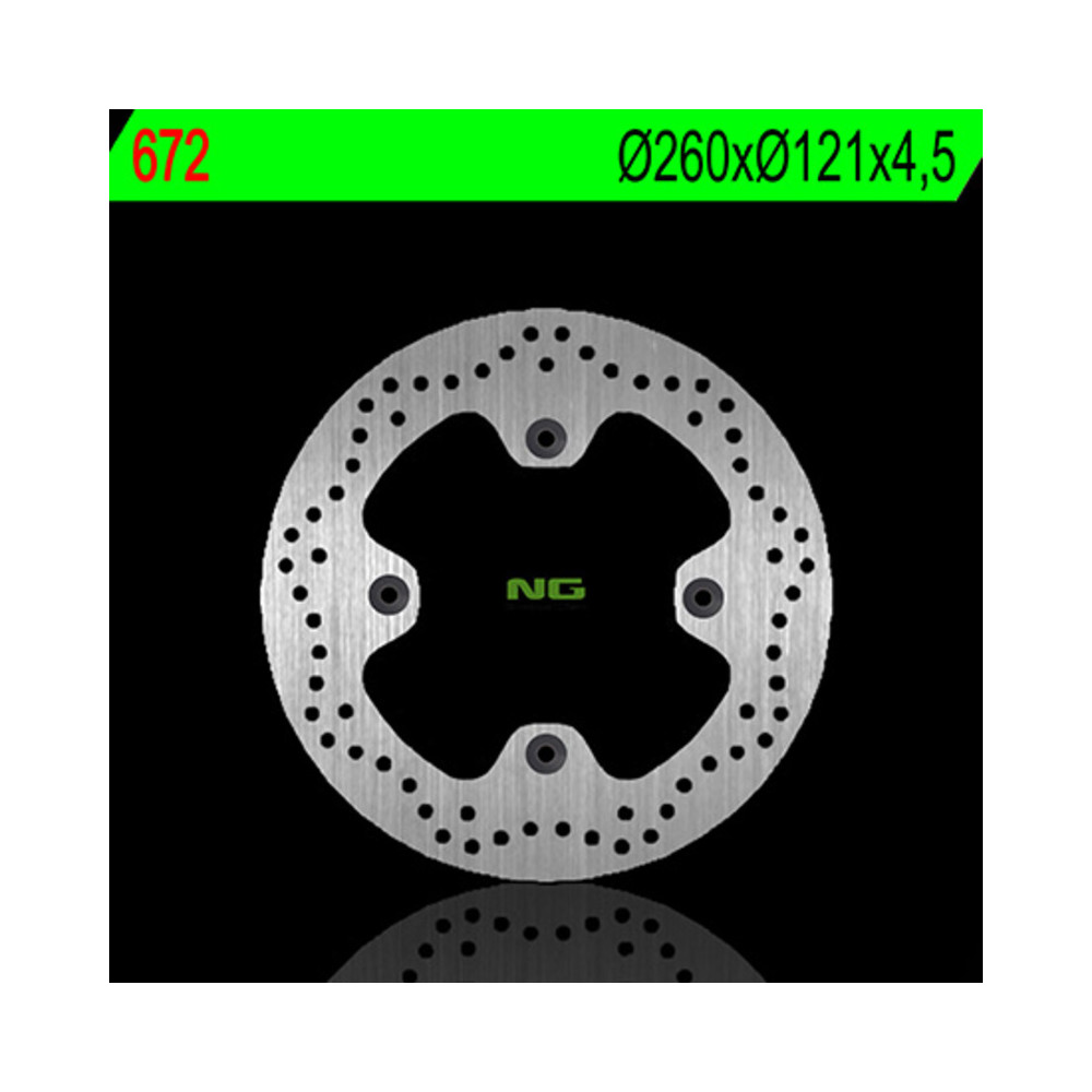 Disque de frein NG BRAKES rond fixe