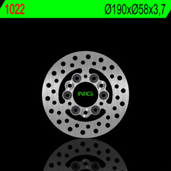 Disque de frein NG BRAKES rond fixe