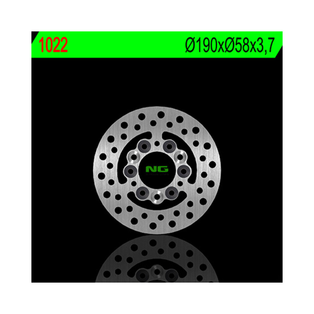 Disque de frein NG BRAKES rond fixe