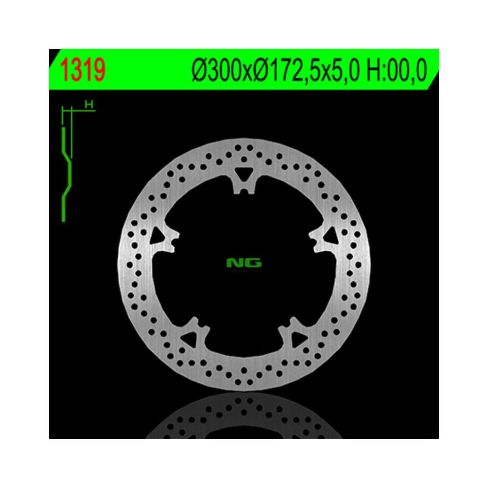 Disque de frein NG BRAKES rond flottant