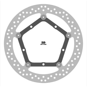 Disque de frein NG BRAKES rond flottant