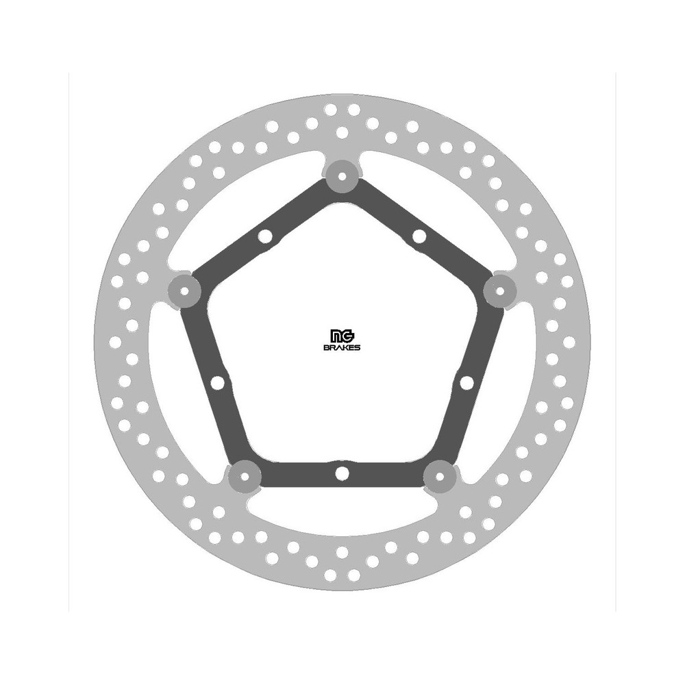 Disque de frein NG BRAKES rond flottant
