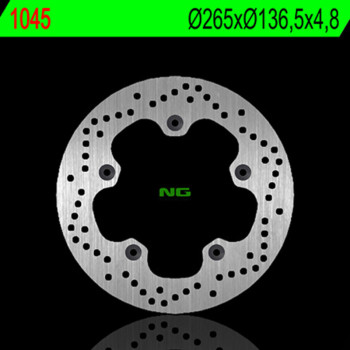 Disque de frein NG BRAKES rond fixe