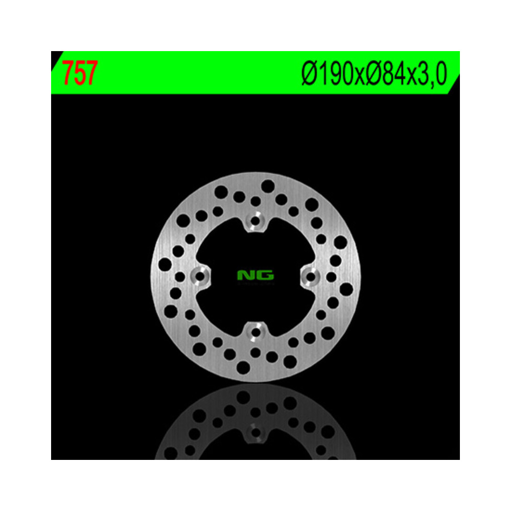 Disque de frein NG BRAKES rond fixe