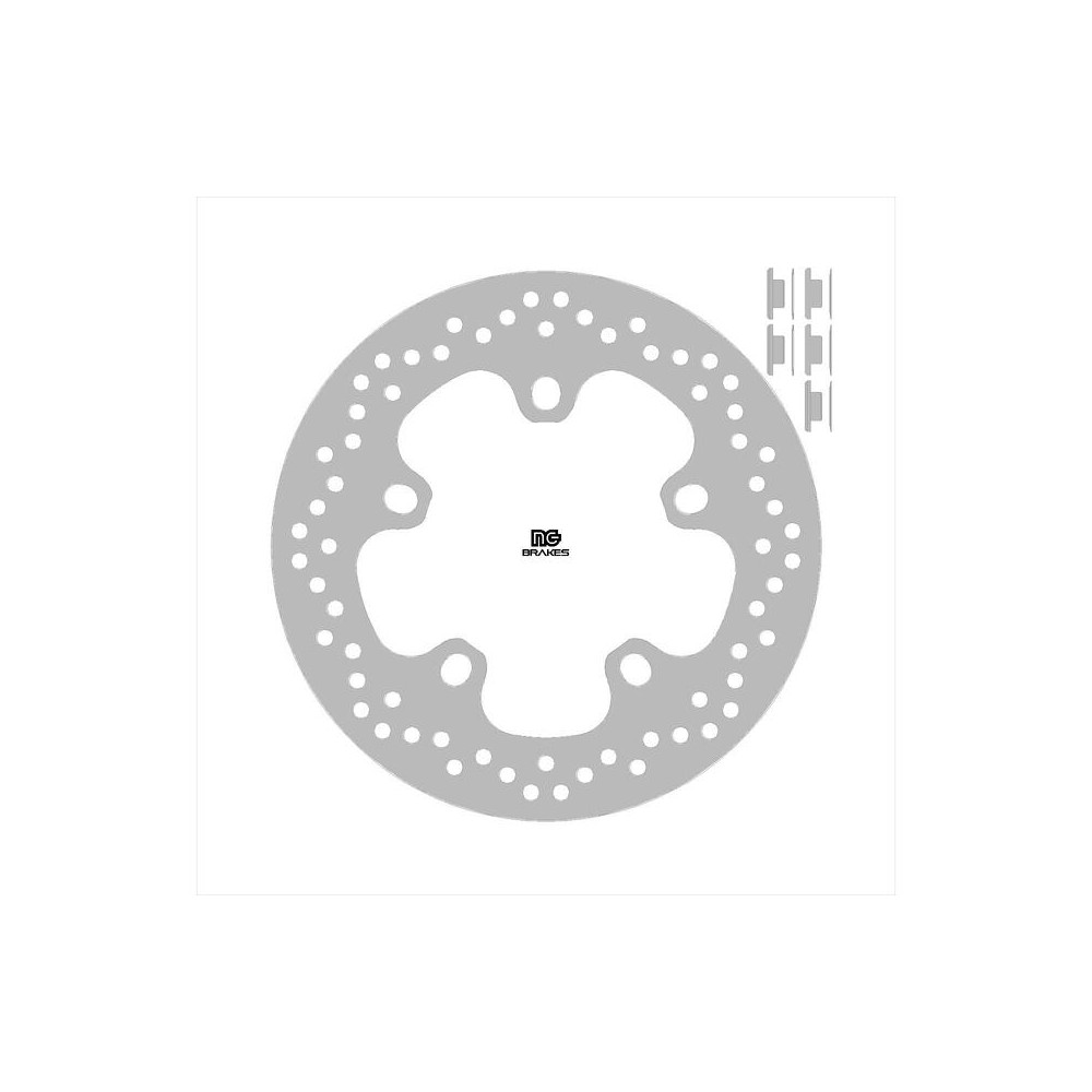 Disque de frein NG BRAKES rond fixe