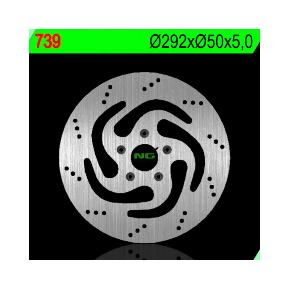 Disque de frein NG BRAKES rond fixe