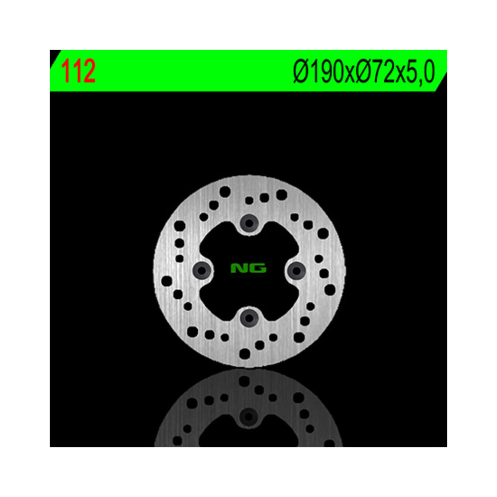 Disque de frein NG BRAKES rond fixe