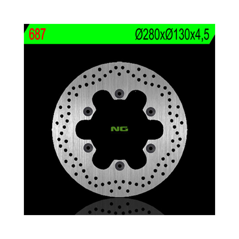 Disque de frein NG BRAKES rond fixe
