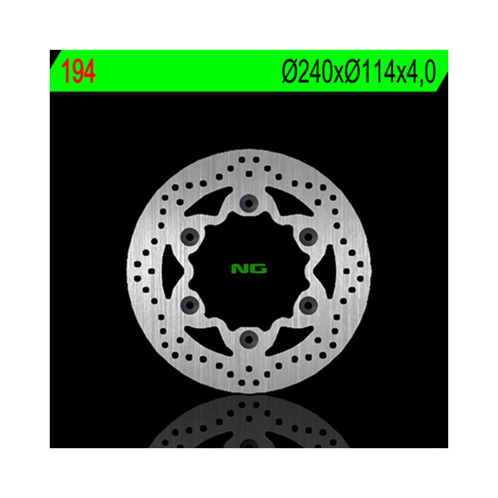 Disque de frein NG BRAKES rond fixe