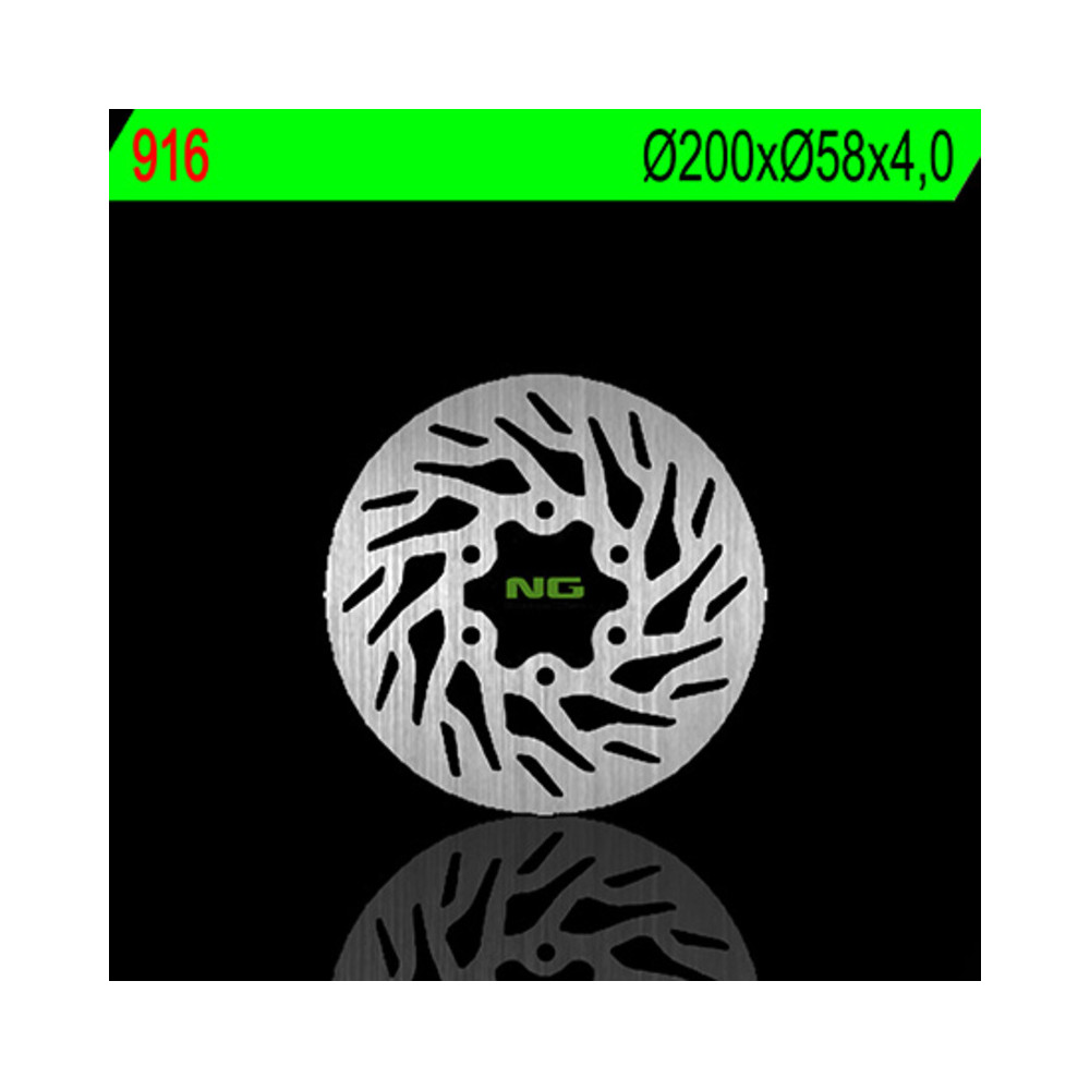 Disque de frein NG BRAKES rond fixe