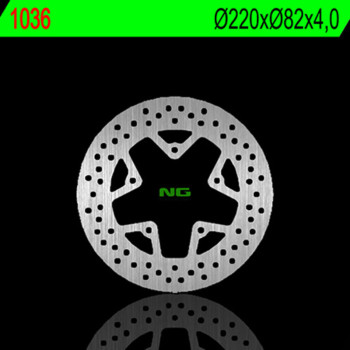 Disque de frein NG BRAKES rond fixe