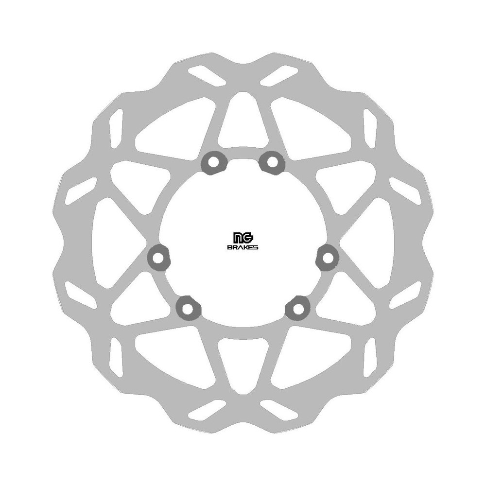 Disque de frein NG BRAKES rond fixe - avant 