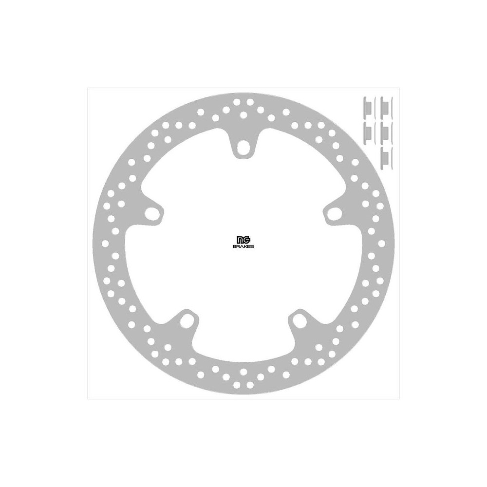 Disque de frein NG BRAKES rond fixe