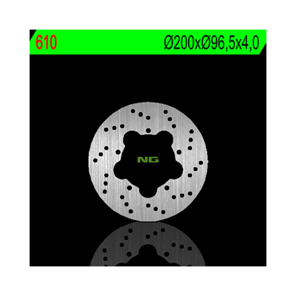 Disque de frein NG BRAKES rond fixe