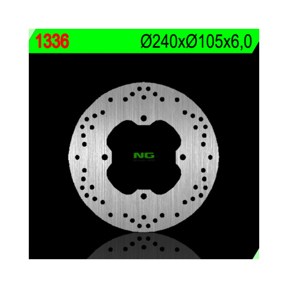 Disque de frein NG BRAKES rond fixe
