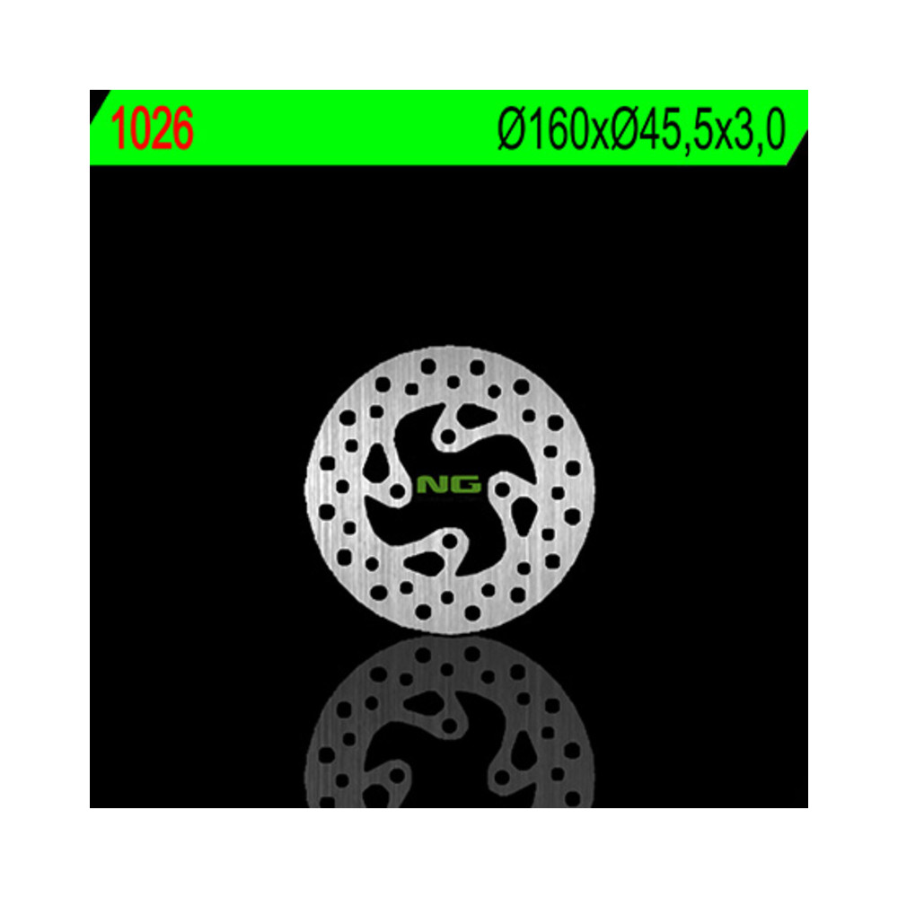 Disque de frein NG BRAKES rond fixe
