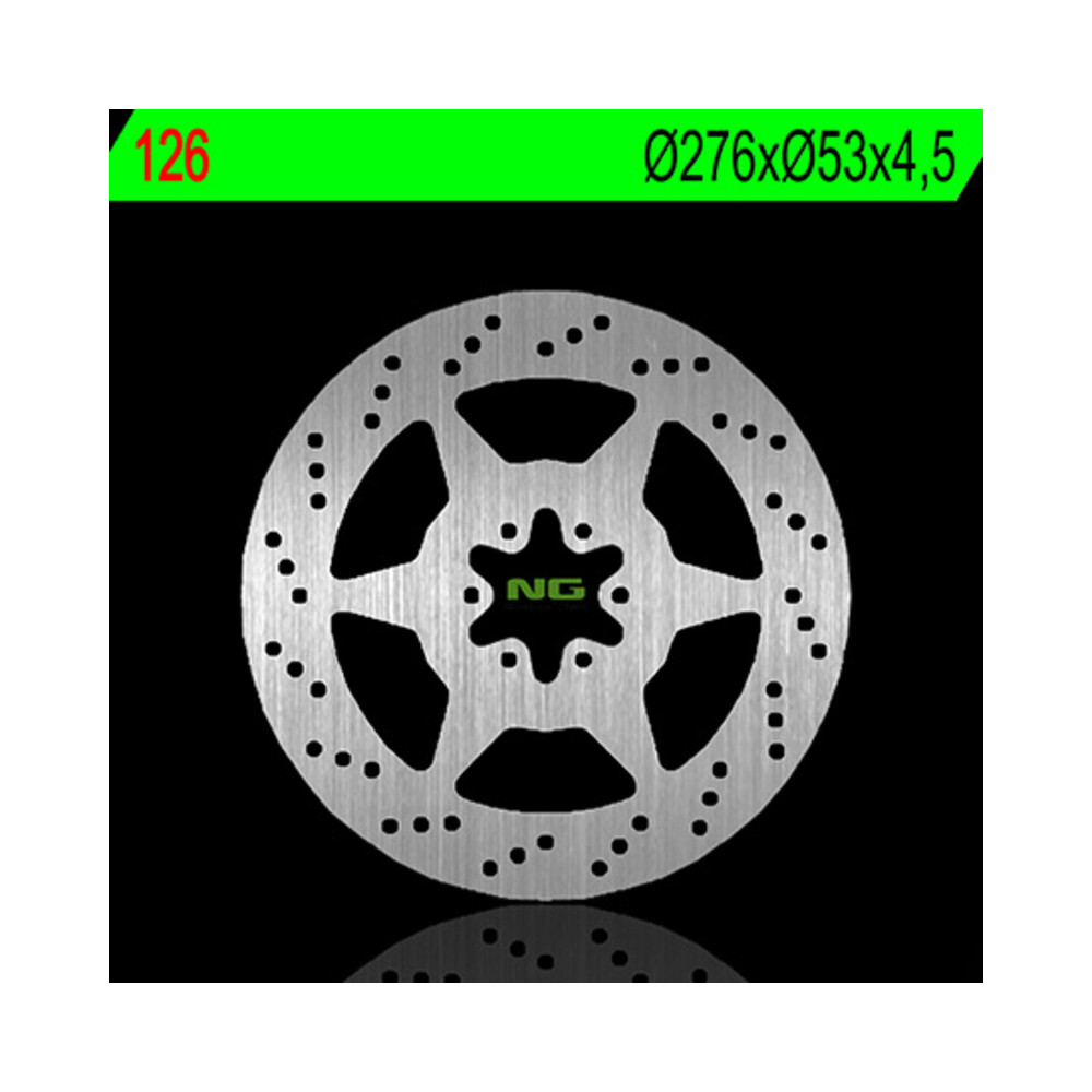 Disque de frein NG BRAKES rond fixe