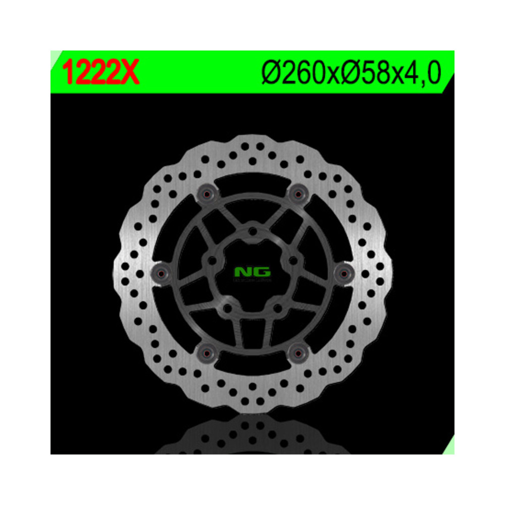Disque de frein NG BRAKES pétale flottant