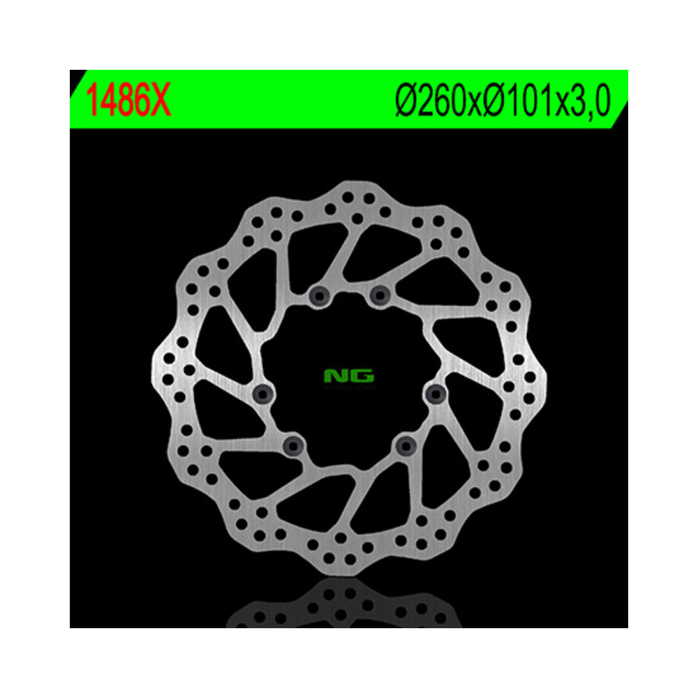 Disque de frein NG BRAKES pétale fixe