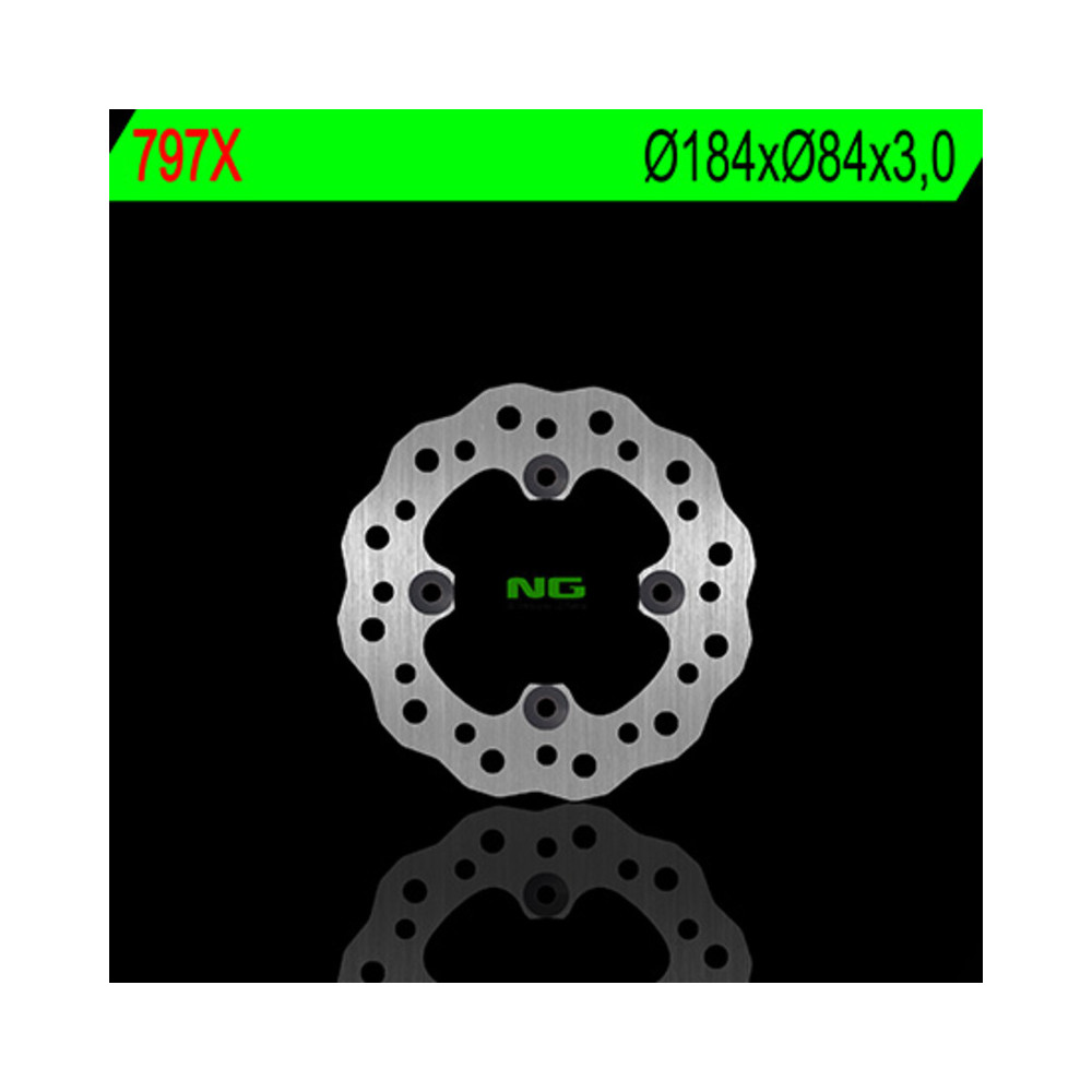 Disque de frein NG BRAKES pétale fixe