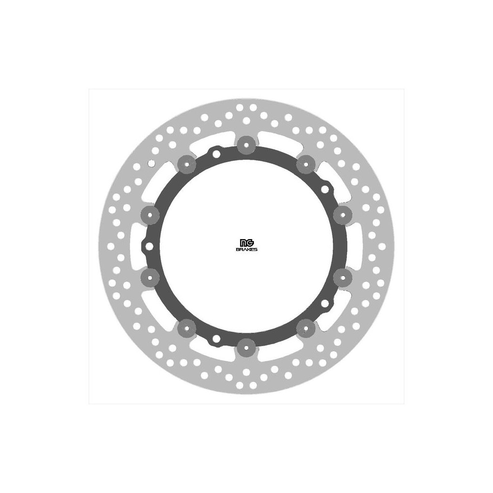 Disque de frein NG BRAKE rond flottant