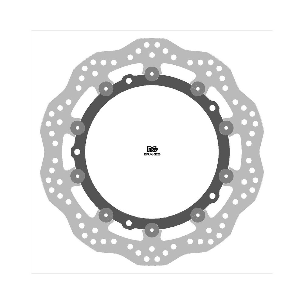 Disque de frein NG BRAKE pétale flottant