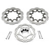 Kit disque de frein Oversize NG BRAKES rond flottant - T-Max 530/560 Radial