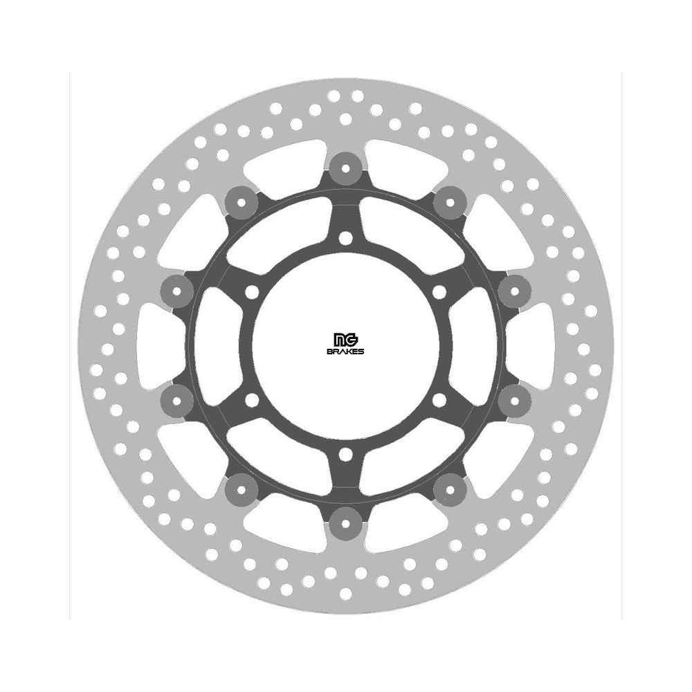 Disque de frein NG BRAKES rond flottant
