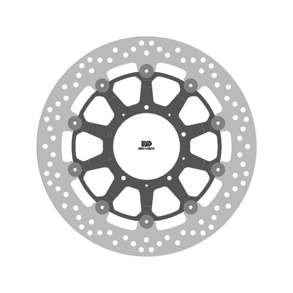 Disque de frein NG BRAKES rond flottant
