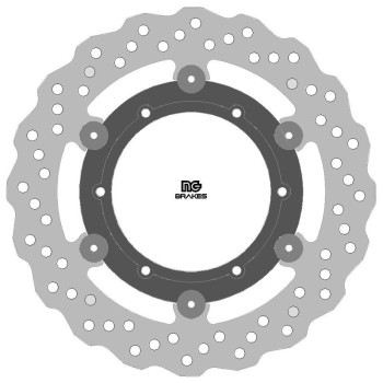Disque de frein NG BRAKES rond flottant
