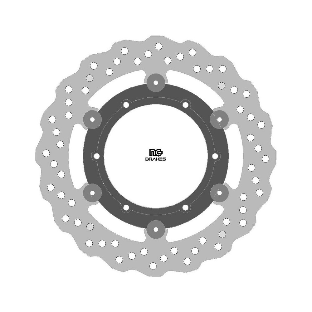 Disque de frein NG BRAKES rond flottant