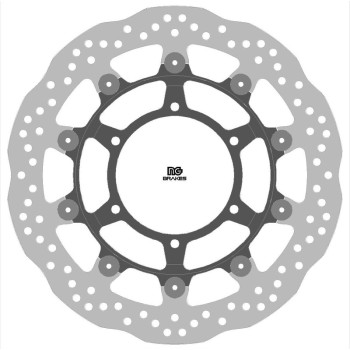 Disque de frein NG BRAKES rond flottant