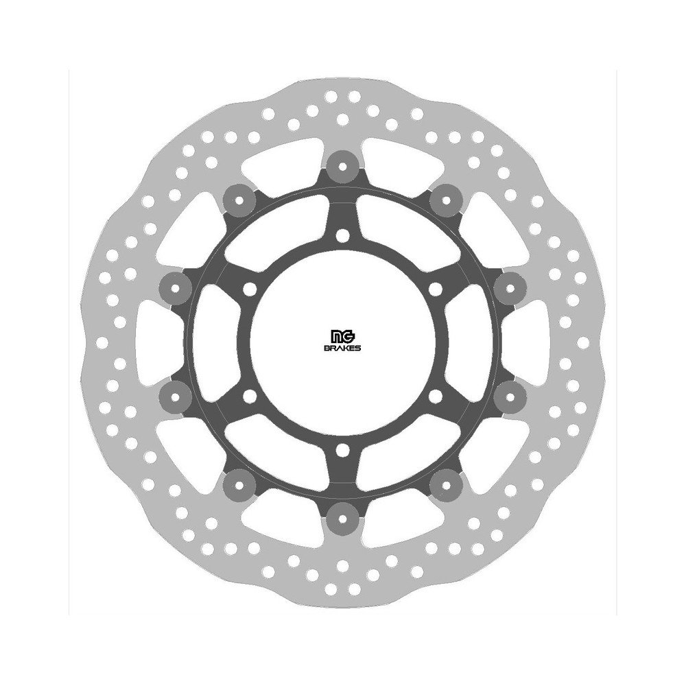 Disque de frein NG BRAKES rond flottant