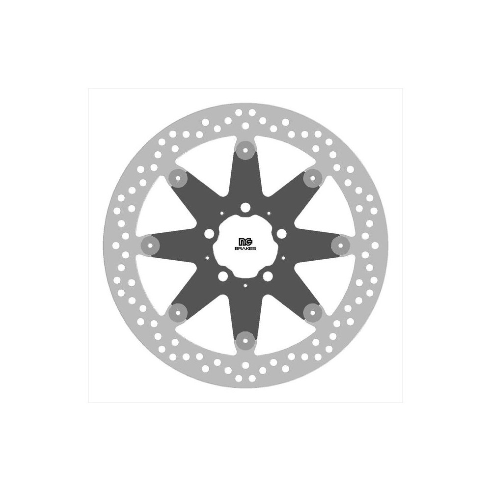 Disque de frein NG BRAKES rond flottant
