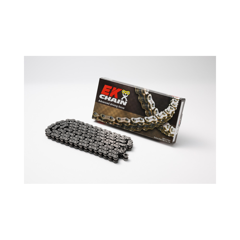 Chaine de transmission EK CHAIN 520 SRX2 - Joints Qx-Ring - attache à riveter