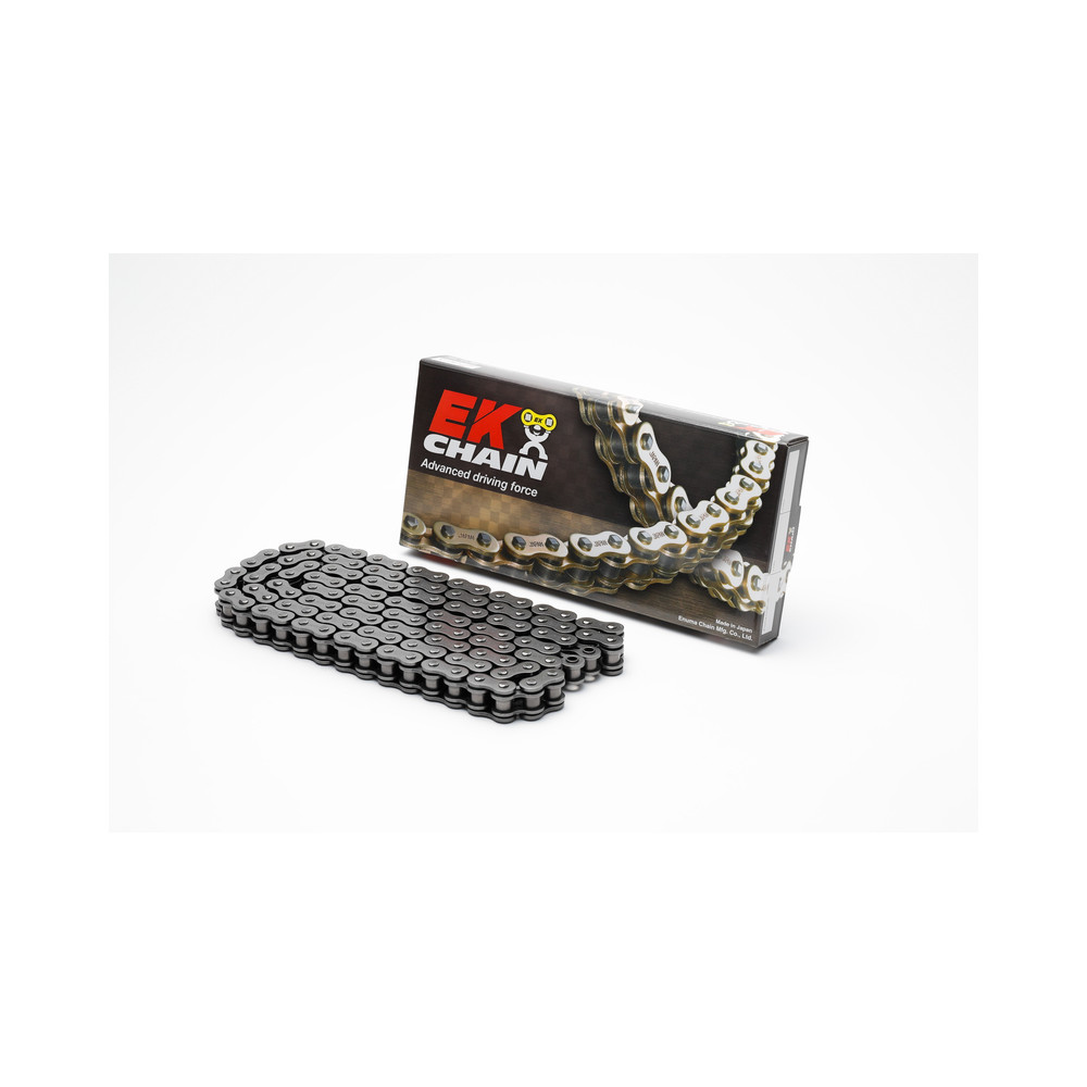 Chaine de transmission EK CHAIN 525 SRX2 - Joints Qx-Ring - attache à riveter
