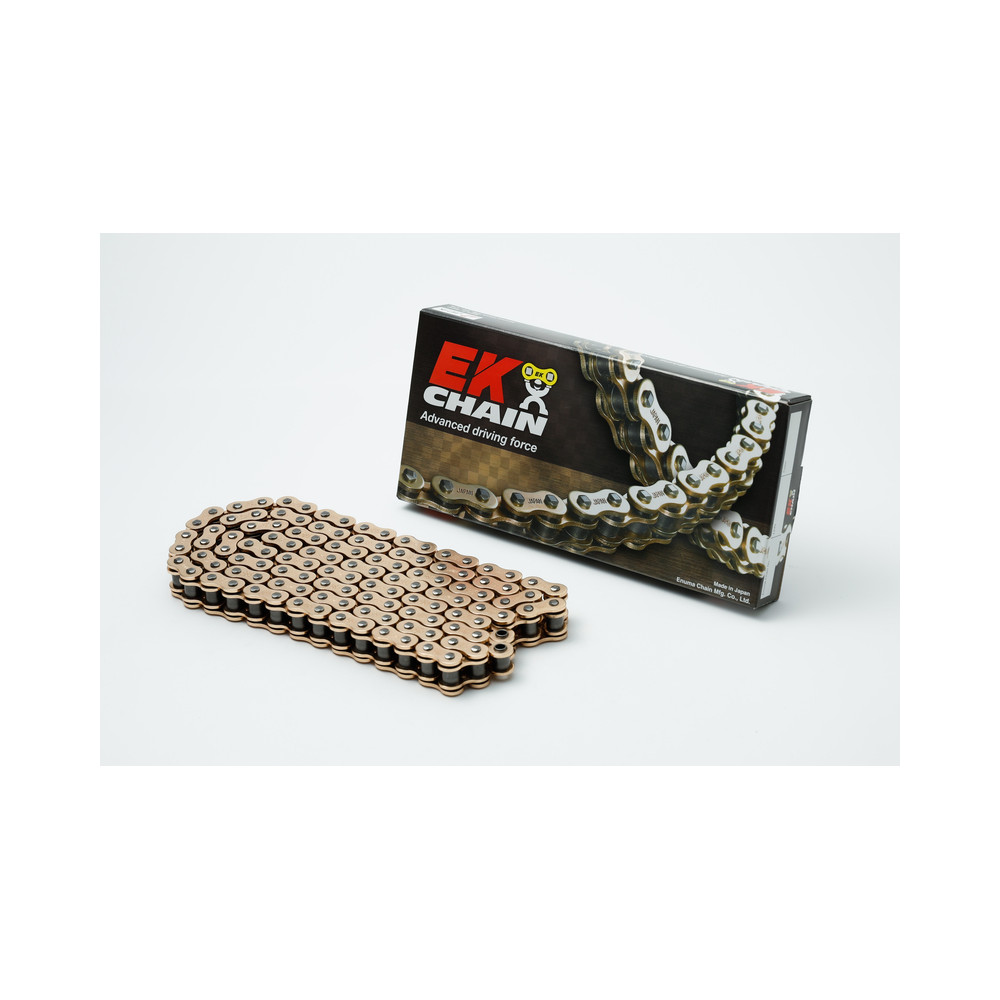 Chaine de transmission EK CHAIN 530 SRX2 - Joints Qx-Ring - attache à riveter